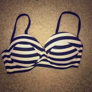 Black and white bikini